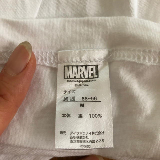 MARVEL(マーベル)のMARVEL Tシャツ レディースのトップス(Tシャツ(半袖/袖なし))の商品写真