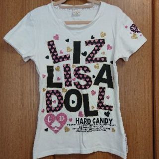 リズリサドール(LIZ LISA doll)のリズリサドール【半袖Ｔシャツ】ホワイト(Tシャツ(半袖/袖なし))