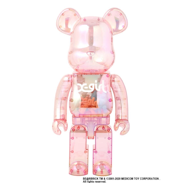 X-girl(エックスガール)のX-girl 2020 1000％ BE@RBRICK MEDICOMTOY エンタメ/ホビーのフィギュア(その他)の商品写真