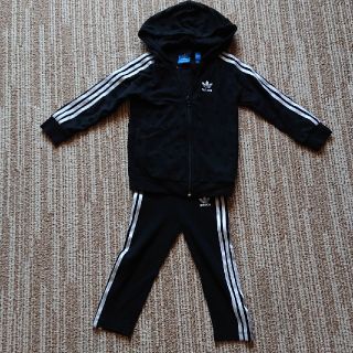 アディダス(adidas)のadidasパーカー パンツセット 90cm(ジャケット/上着)