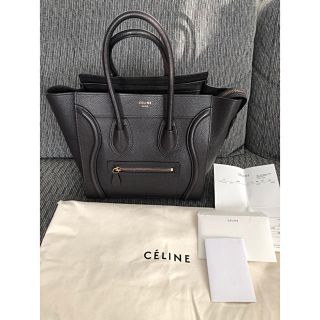 セリーヌ(celine)のセリーヌ  ラゲージ　マイクロ(ハンドバッグ)