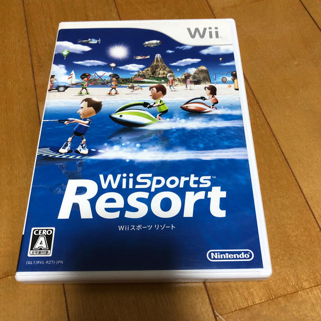 Wii(ウィー)のWii リゾート　Wii スポーツリゾート エンタメ/ホビーのゲームソフト/ゲーム機本体(家庭用ゲームソフト)の商品写真