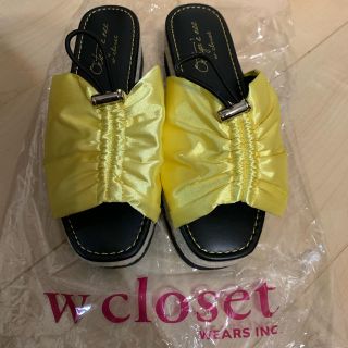 ダブルクローゼット(w closet)のダブルクローゼット サンダル M(サンダル)