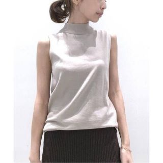 アパルトモンドゥーズィエムクラス(L'Appartement DEUXIEME CLASSE)のL'Appartement Silk*CTN N/S TOPS◆ご専用(ニット/セーター)