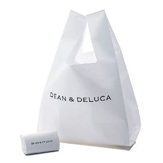 ディーンアンドデルーカ(DEAN & DELUCA)の【ホワイト】 DEAN&DELUCA ミニマムエコバッグ ゆうパケット発送 ④(エコバッグ)