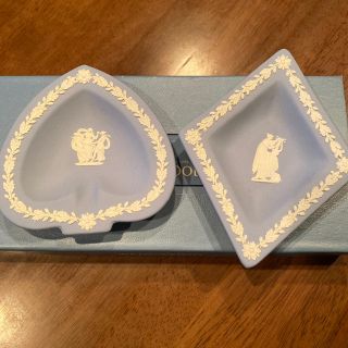 ウェッジウッド(WEDGWOOD)のWEDGWOOD  ジャスパー　ミニトレイ(食器)