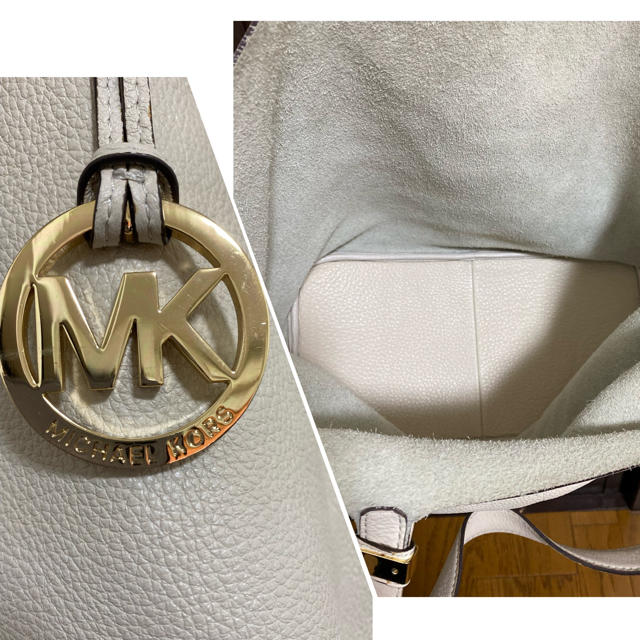 Michael Kors(マイケルコース)のマイケルコース　ホワイト　2WAY トートバッグ レディースのバッグ(トートバッグ)の商品写真