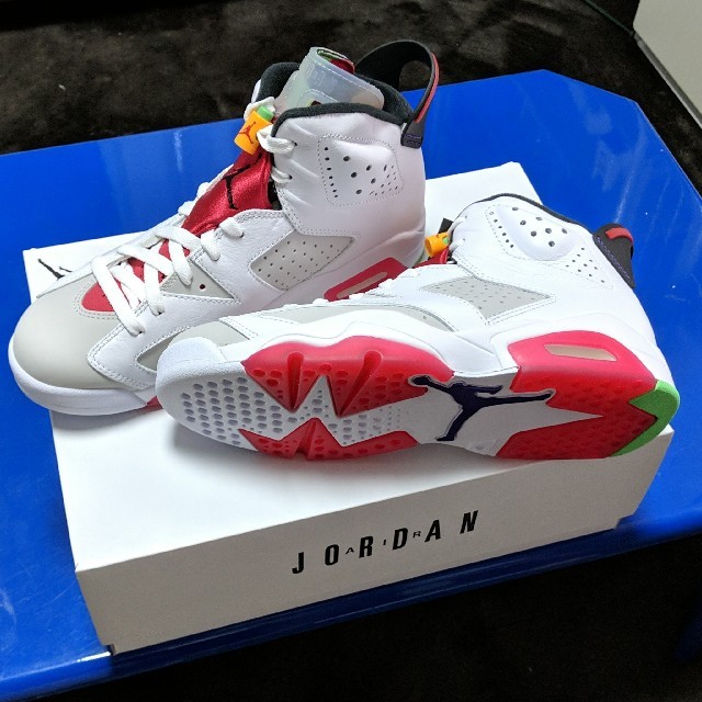 【新品 25.5cm】NIKE AIR JORDAN 6 RETRO HARE