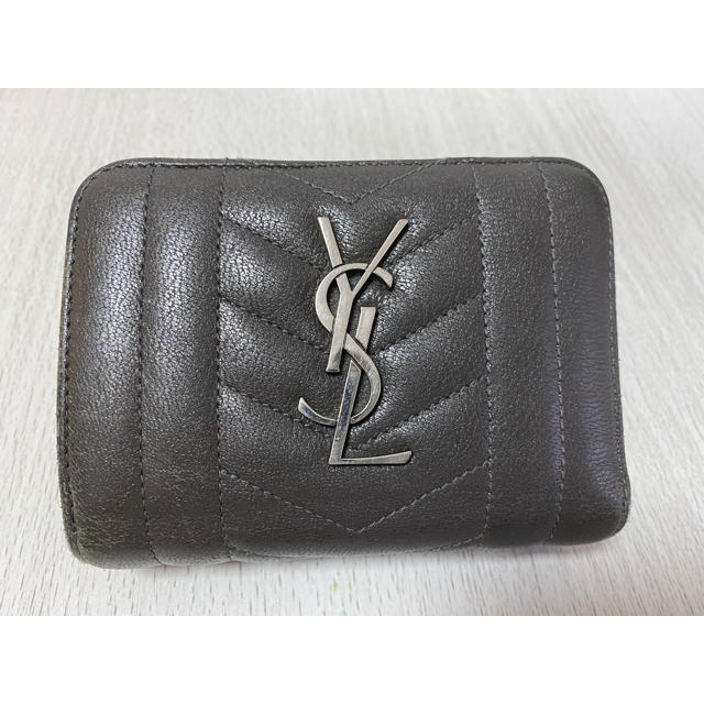 YSL 二つ折り財布