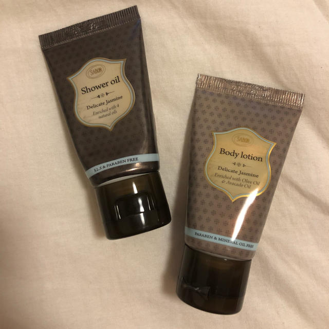 SABON(サボン)のSABON サボン  シャワーオイル ボディーローション ジャスミン コスメ/美容のボディケア(ボディローション/ミルク)の商品写真