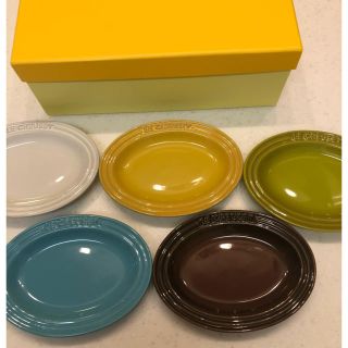 ルクルーゼ(LE CREUSET)のルクルーゼ皿5枚セット(他出品同時購入で割引)(食器)