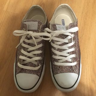 コンバース(CONVERSE)のコンバース ラメ スニーカー ピンク(スニーカー)