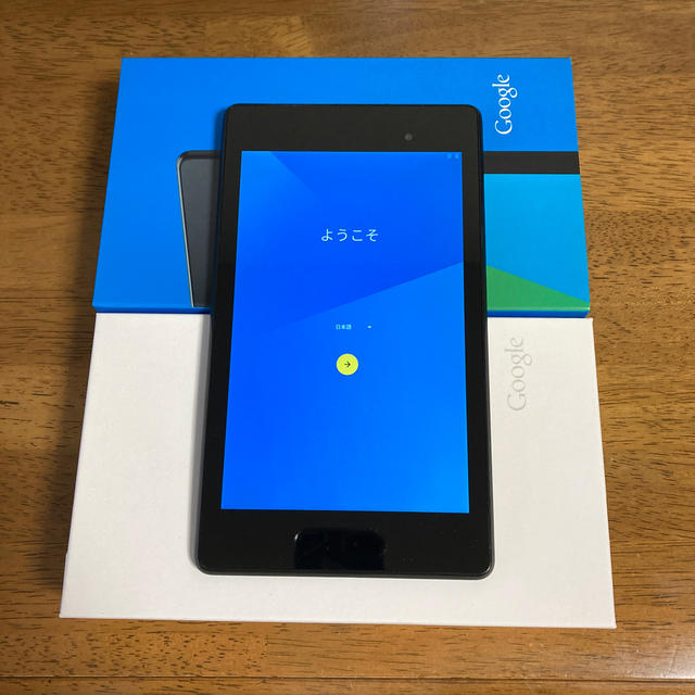 NEXUS7(ネクサス7)の【中古】Nexus7(2013)黒 32G 3G/LTEモデル スマホ/家電/カメラのPC/タブレット(タブレット)の商品写真