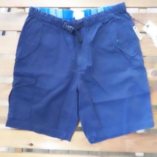 バートン(BURTON)のBURTON【CHINO SHORTS】 紺 短パン 32インチ(ショートパンツ)