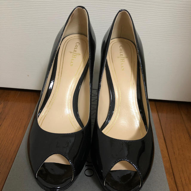Cole Haan - 美品❤️ コールハーン オープントゥパンプスの通販 by