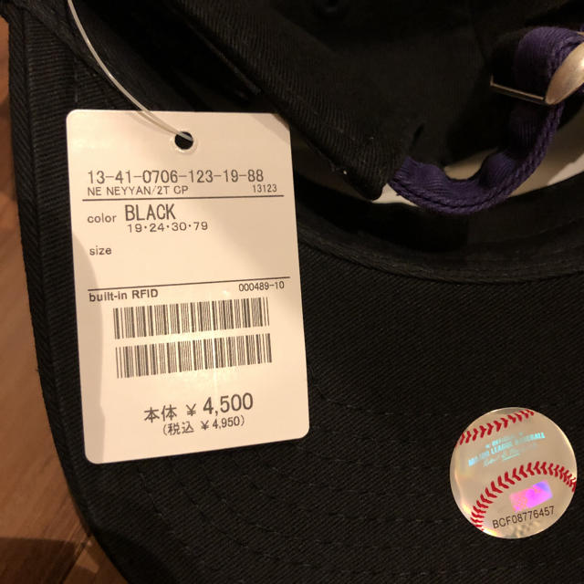 NEW ERA(ニューエラー)のNEWERA ニューエラ キャップ　新品 レディースの帽子(キャップ)の商品写真