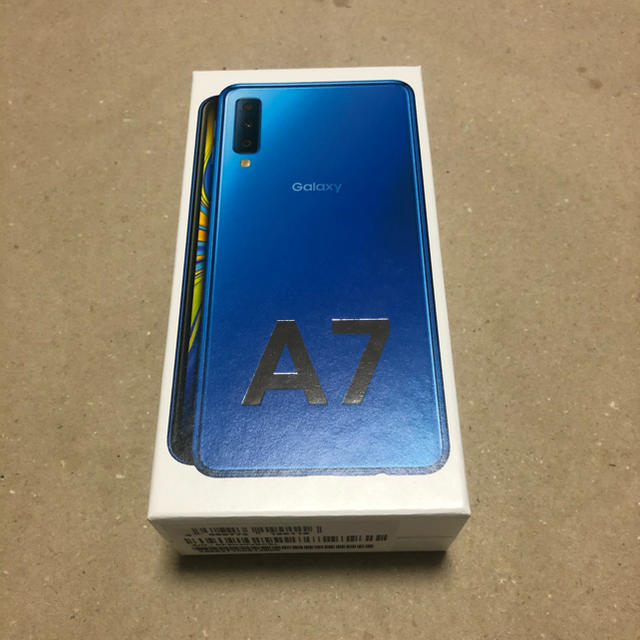 Galaxy A7 　ブルー本体新品未開封　ＳＩＭフリー