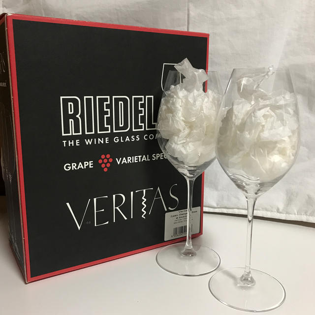 リーデル　ヴェリタス　シャンパンペアグラス　RIEDEL CHAMPAGNE