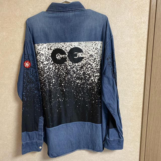 C.E CAVEMPT シャツ　長袖　シーイー　デニム生地　 size L