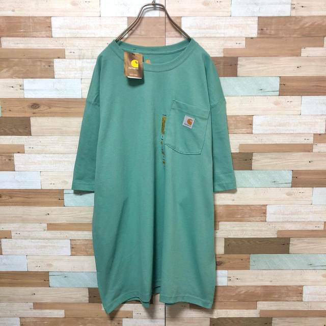 carhartt(カーハート)の【希少カラー❗️】carhartt　アメリカ輸入　新品未使用　Tシャツ メンズのトップス(Tシャツ/カットソー(半袖/袖なし))の商品写真