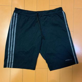 アディダス(adidas)のadidas neo ハーフパンツ ブラック　M(ショートパンツ)