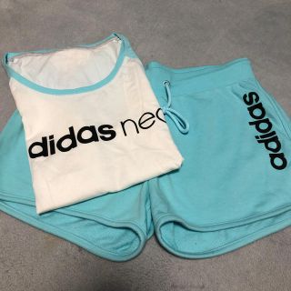 アディダス(adidas)のadidas♡上下セット(ルームウェア)