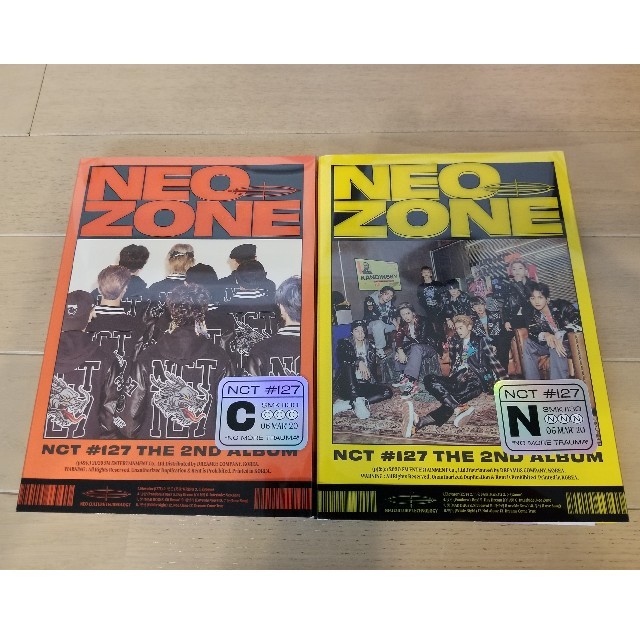 NCT127 neo zone アルバムセット エンタメ/ホビーのCD(K-POP/アジア)の商品写真