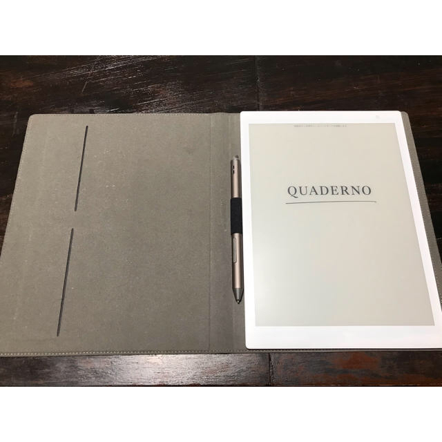 値下げ　電子ペーパー　QUADERNO クアデルノ A5サイズ