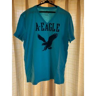 アメリカンイーグル(American Eagle)のアメリカンイーグル 半袖Tシャツ 水色(Tシャツ/カットソー(半袖/袖なし))