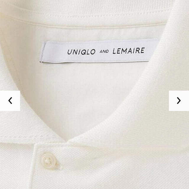 UNIQLO(ユニクロ)の新品未使用タグ付 ユニクロユー　スーピマコットンポロシャツ（半袖） ホワイト M メンズのトップス(シャツ)の商品写真