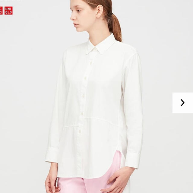 UNIQLO(ユニクロ)のUNIQLO JW ANDERSONＪWアンダーソン ロングシャツ2020ＳＳ レディースのトップス(シャツ/ブラウス(長袖/七分))の商品写真