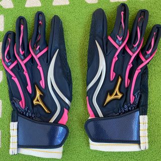 ミズノ(MIZUNO)のミズノプロ バッティンググローブ 限定　パワーアークライン(ウェア)