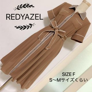 レディアゼル(REDYAZEL)のREDYAZEL パイピング レトロ シャツ ワンピース(ひざ丈ワンピース)