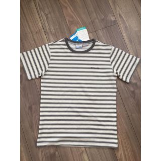 コロンビア(Columbia)のColumbia クルーネック ボーダーTシャツ 未使用 サイズＳ(Tシャツ/カットソー(半袖/袖なし))