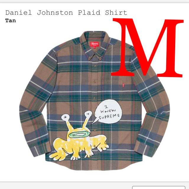 Supreme シュプリーム Daniel Johnston ネルシャツ