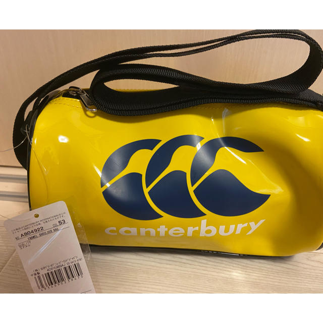 CANTERBURY(カンタベリー)の〈タグ付き新品・未使用✨〉canterbury  エナメルショルダー メンズのバッグ(ショルダーバッグ)の商品写真