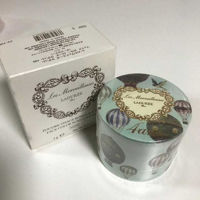 Les Merveilleuses LADUREE(レメルヴェイユーズラデュレ)のラデュレ　フェイスカラー　ローズラデュレ105 コスメ/美容のベースメイク/化粧品(チーク)の商品写真