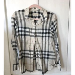 バーバリー(BURBERRY)のバーバリー　ハウスチェックシャツ　ノバチェック　s/p ベージュ(シャツ/ブラウス(長袖/七分))