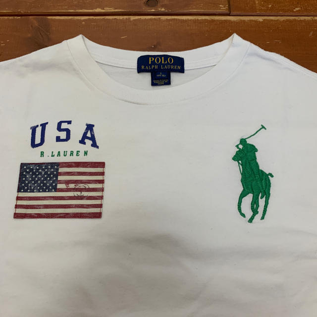 POLO RALPH LAUREN(ポロラルフローレン)の新品未使用 最終値下げ ラルフローレン　半袖Tシャツ キッズ/ベビー/マタニティのキッズ服男の子用(90cm~)(Tシャツ/カットソー)の商品写真