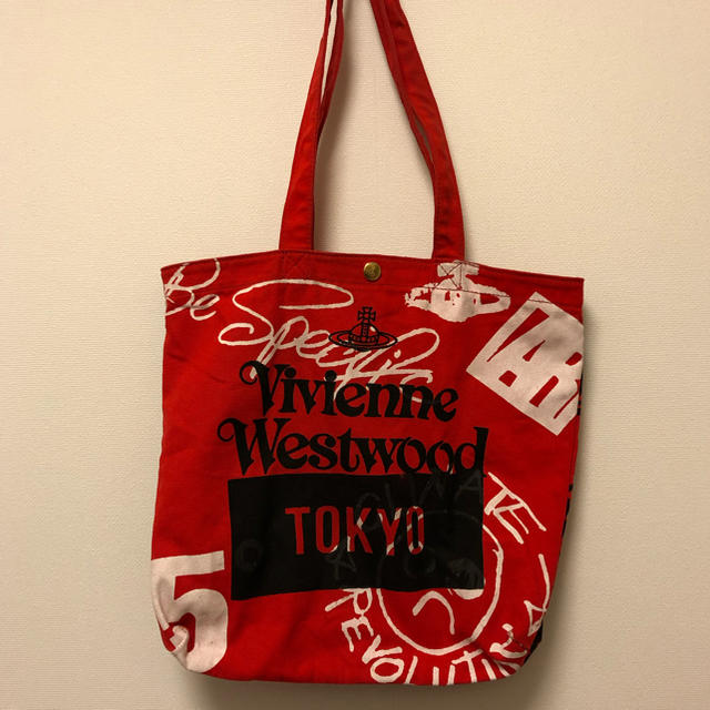 Vivienne Westwood - Vivienne Westwood トートバッグ 限定品 赤の通販