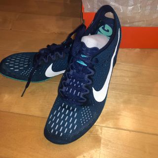 ナイキ(NIKE)のナイキ ズーム ビクトリー3  27cm ブルー(陸上競技)