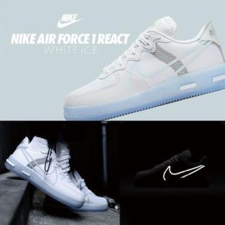 ナイキ(NIKE)のNIKE 希少！ AIR FORCE 1 REACT QS 30.0CM(スニーカー)