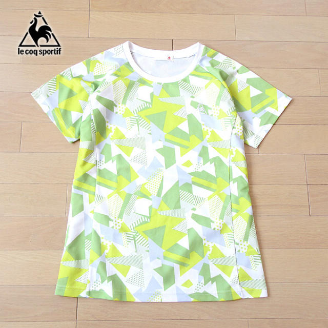 le coq sportif(ルコックスポルティフ)の超美品 M ルコックスポルティフ レディース 半袖Tシャツ レディースのトップス(Tシャツ(半袖/袖なし))の商品写真