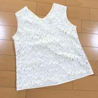 スコットクラブ(SCOT CLUB)のお値下げ　BOOGIE WOOGIE 2way 花柄レースノースリーブ  新品(Tシャツ/カットソー(半袖/袖なし))