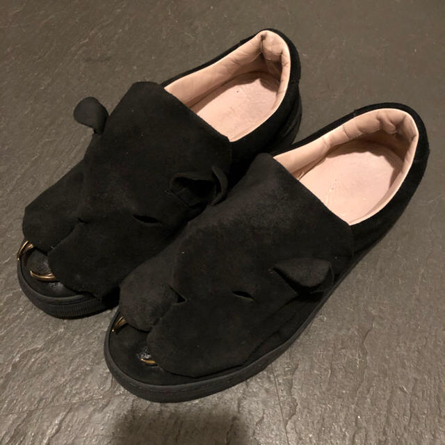 Vivienne Westwood(ヴィヴィアンウエストウッド)のVivienne Westwood タイガーシューズ　黒 レディースの靴/シューズ(スニーカー)の商品写真