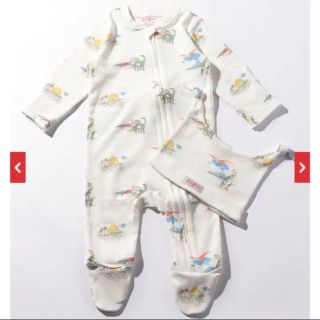 キャスキッドソン(Cath Kidston)のキャスキッドソン　ロンパース　新品未使用　3-6m(ロンパース)