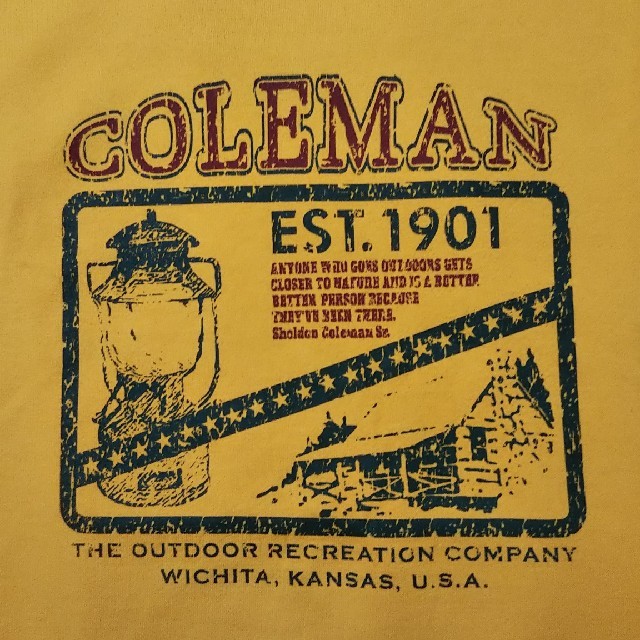 Coleman(コールマン)のColeman Tシャツ メンズのトップス(Tシャツ/カットソー(半袖/袖なし))の商品写真