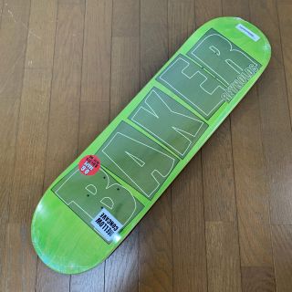 ベイカー(BAKER)の新品 BAKER ベイカー スケボー デッキ 8.0 ライムグリーン(スケートボード)