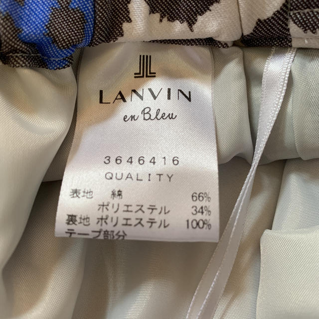 LANVIN en Bleu(ランバンオンブルー)のmanaponyooo様専用 ランバンオンブルー　ショートパンツ レディースのパンツ(ショートパンツ)の商品写真