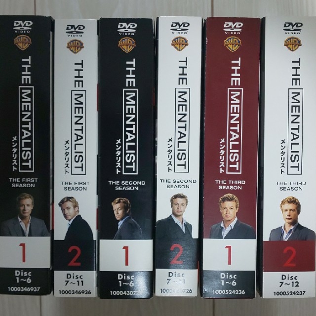 THE MENTALIST/メンタリスト 1～3シーズン DVDセット